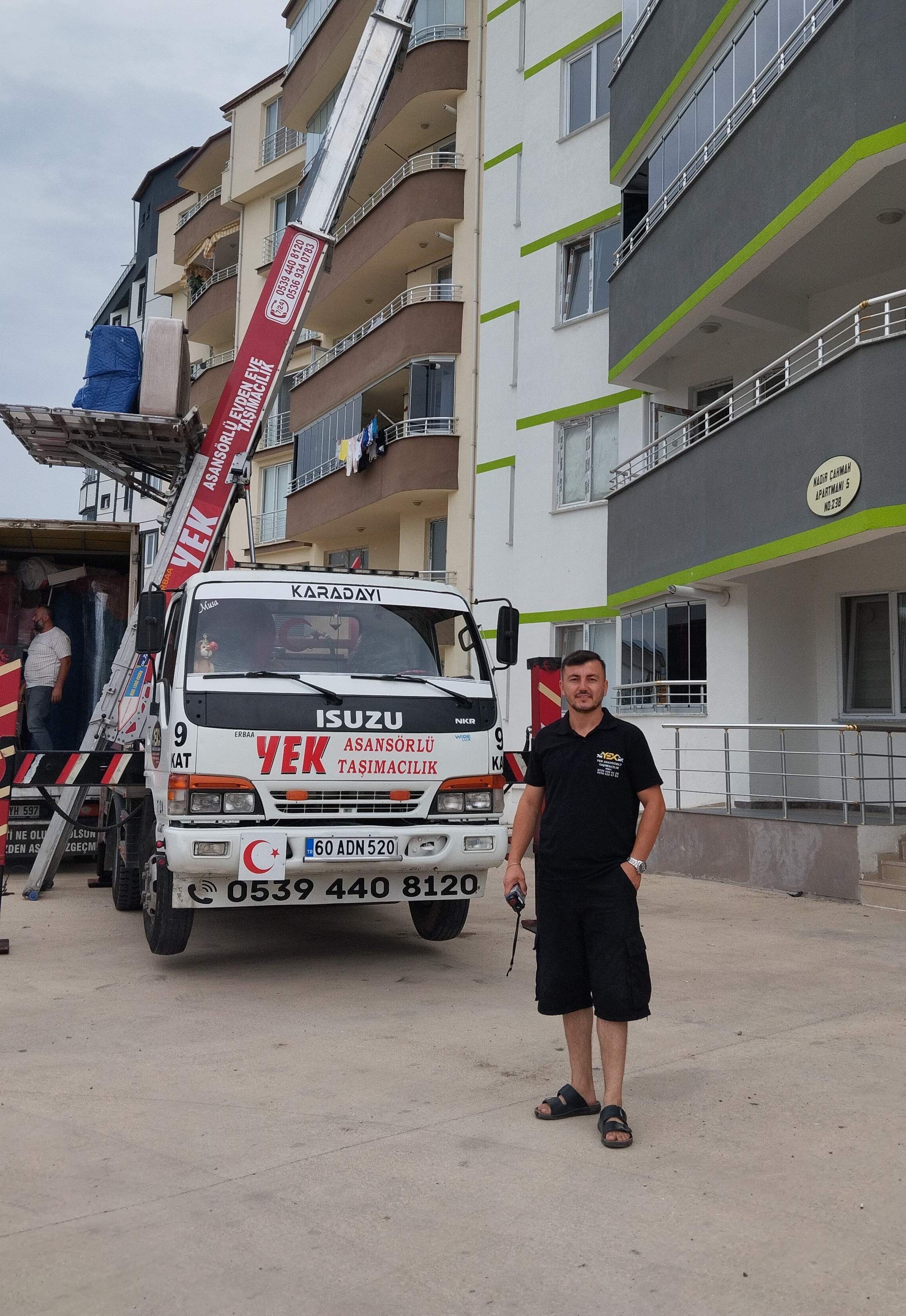 Erbaa da Asansörlü Eşya Taşımacılık YEK ASANSÖR